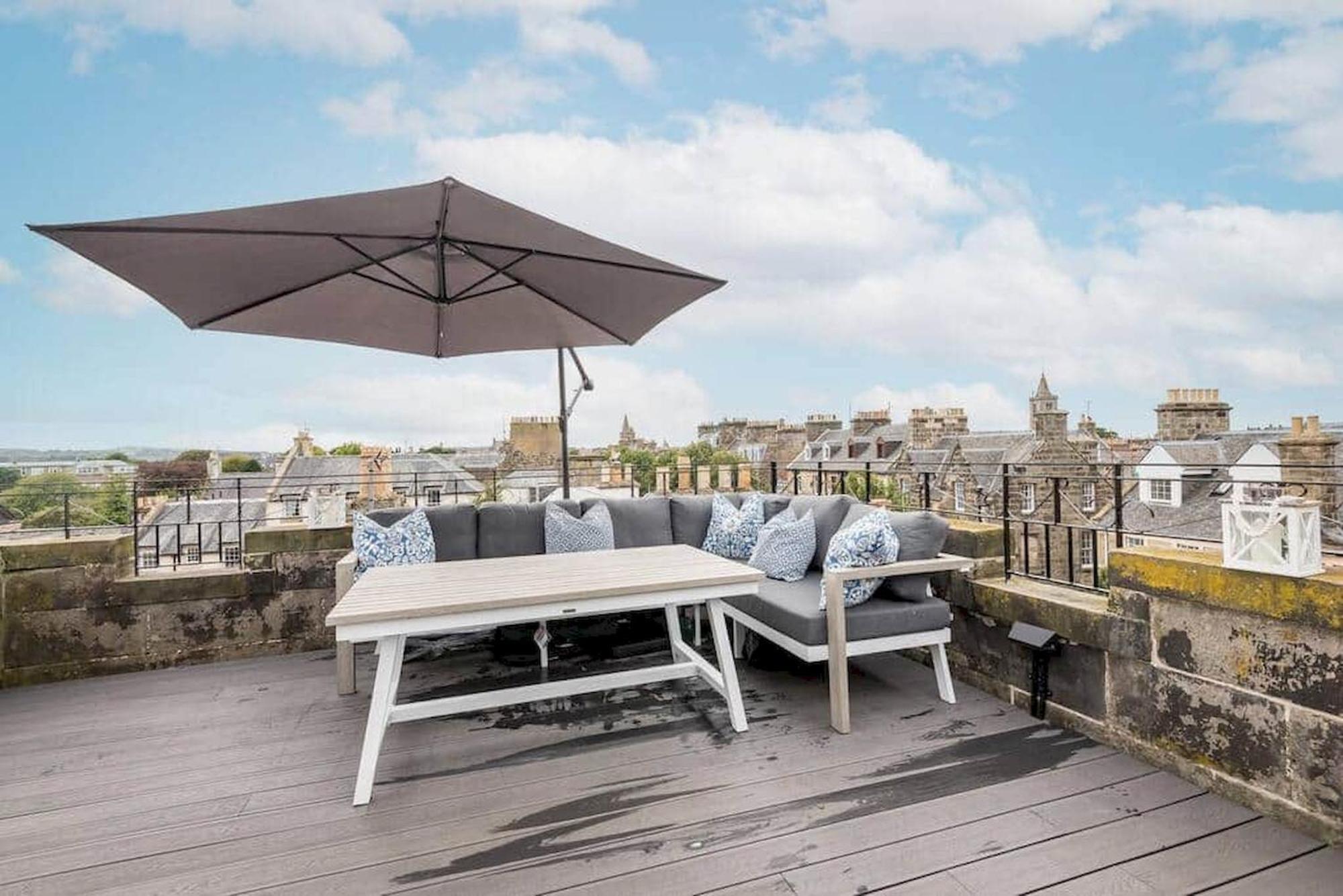 South Street Apartments - No 14F Roof Terrace St Andrews Luaran gambar