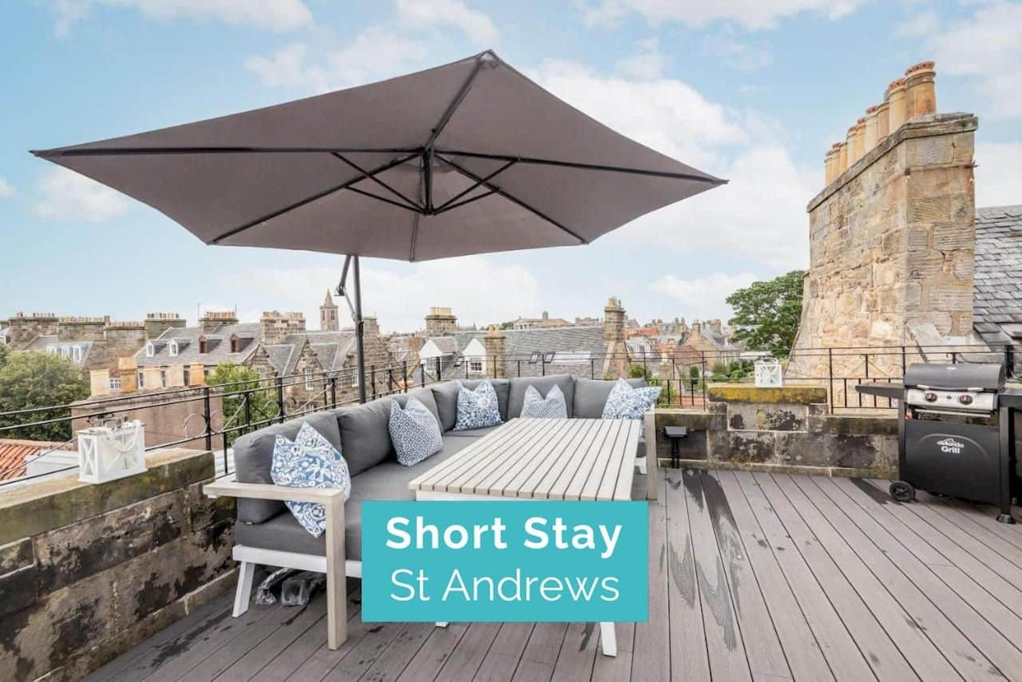 South Street Apartments - No 14F Roof Terrace St Andrews Luaran gambar
